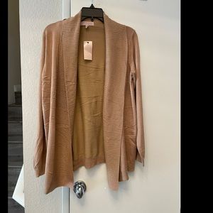 New Philosophy Tan Cardigan